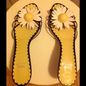 Moschino Daisy Slip On Mules
